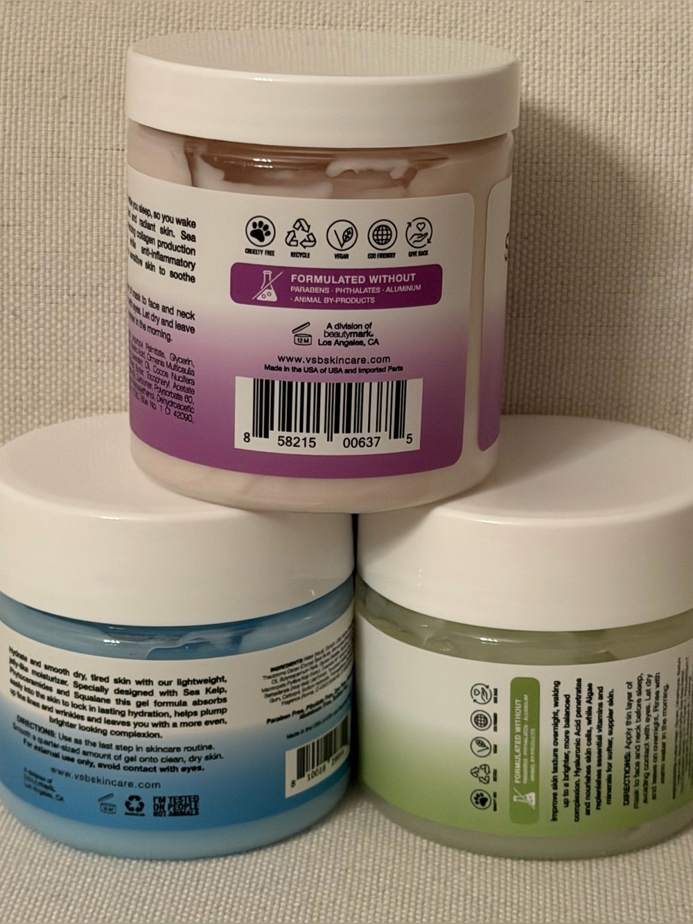 (3)Sea Kelp Phytoceramides Moisturizer & Hyaluronic Acid Mask, Sea Lavender Mask - Picture 12 of 12